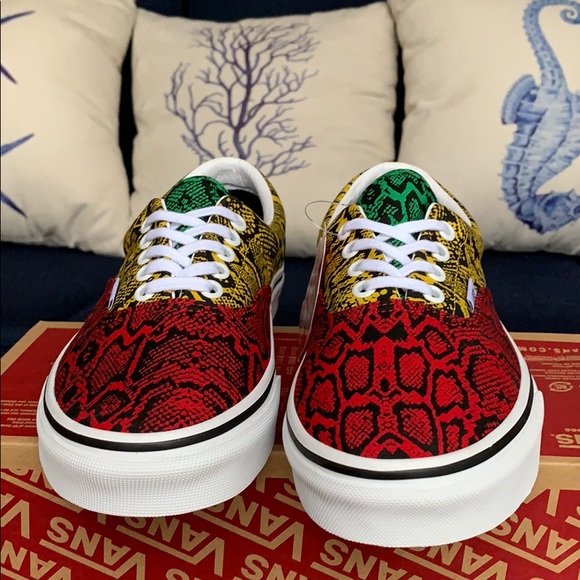 VANS ERA MULTI PYTHON Rasta/TrWht WMNS - Picture 8 of 16